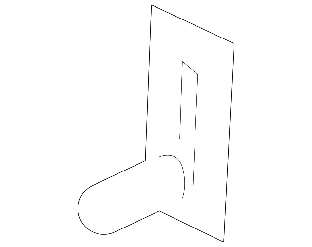 Support Cylinder Lower Bracket - Passenger Side (RH) - Nissan (90478-1LA0A)
