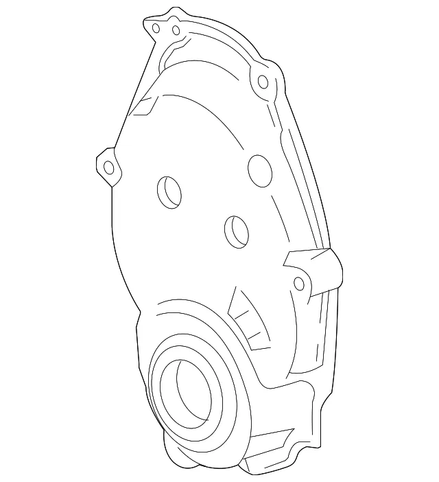 Front Engine Cover - GM (93445880) - view 4