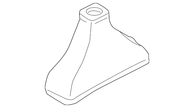 Automatic Transmission Shift Linkage Boot - Volvo (9463543) - view 2