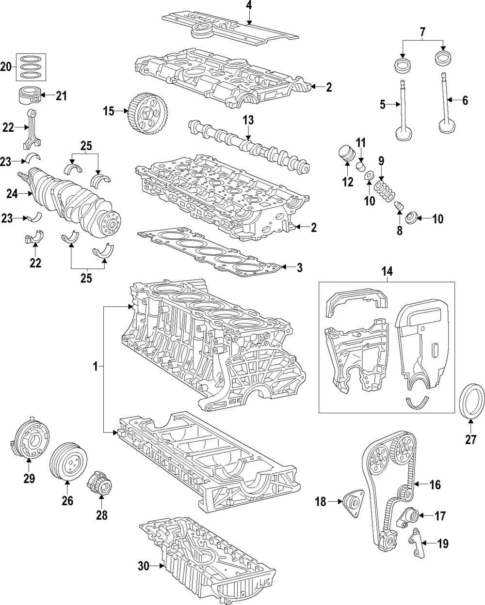Engine Piston - Volvo (9487329)