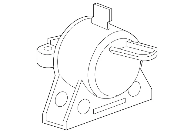 Passenger Side Engine Mount - GM (95136669) - view 4