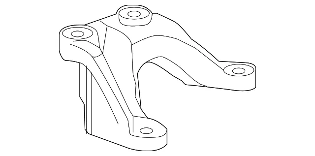 Automatic Transmission Mount Bracket - GM (95174550) - view 2