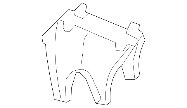 Automatic Transmission Control Bracket - GM (96625324) - view 3