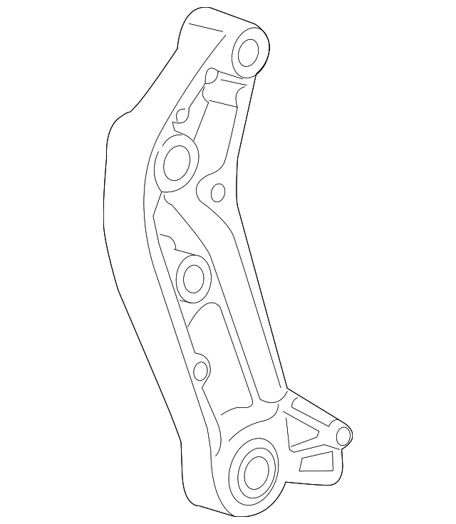 Automatic Transmission Mount Strut Bracket - GM (96852643) - view 3