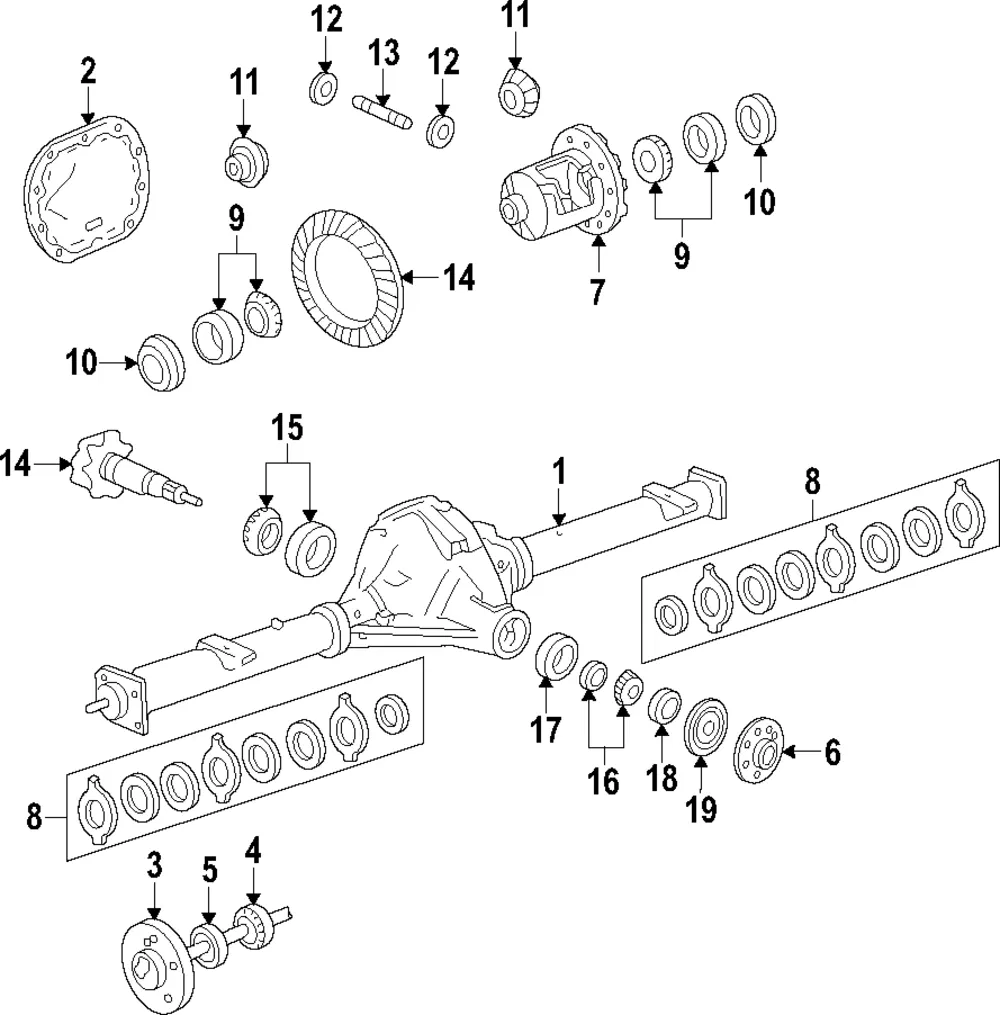 Differential Assembly - Ford (9L3Z-4026-E) - view 4