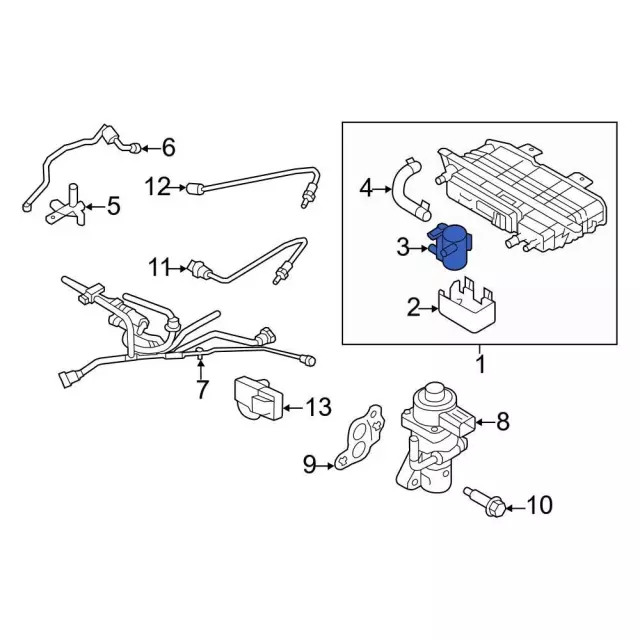 Solenoid - Ford (9U5Z-9F945-E) - view 11