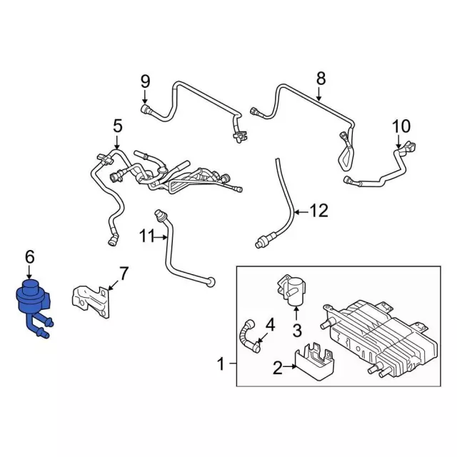 Solenoid - Ford (9U5Z-9F945-E) - view 8