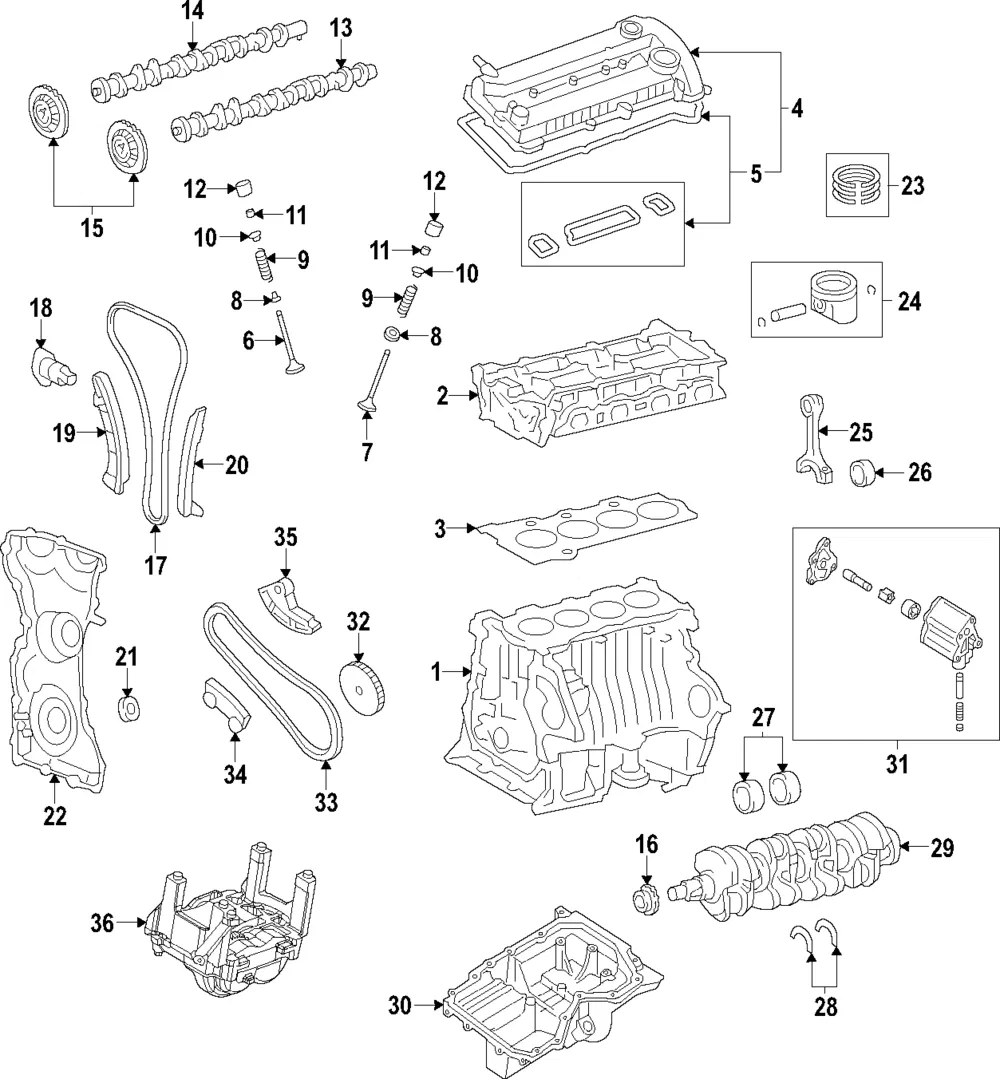 Engine Piston Ring - Ford (AG9Z-6148-D) - view 6