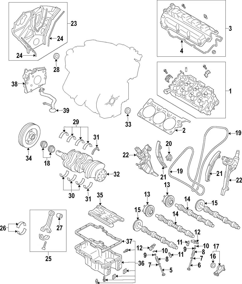 Camshaft Lt Intake - Driver's Side (LH) - Mazda (AJ57-12-430C)
