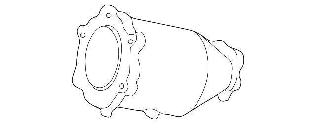 Catalytic Converter - Nissan (B08A1-4W10A)