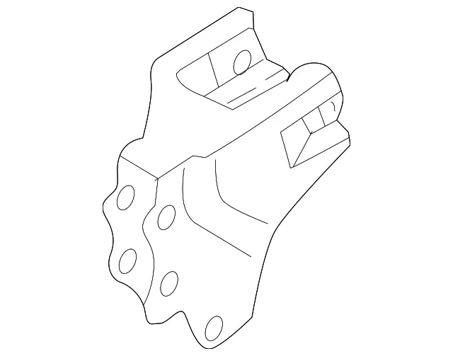 Bracket Engine - MAZDA (B26D39010B)