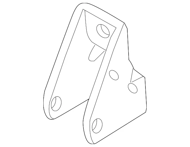 Bracket No 2 Engine - MAZDA (B28V39020A)