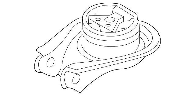 Engine Mount - Mazda (BBN3-39-040A) - view 2