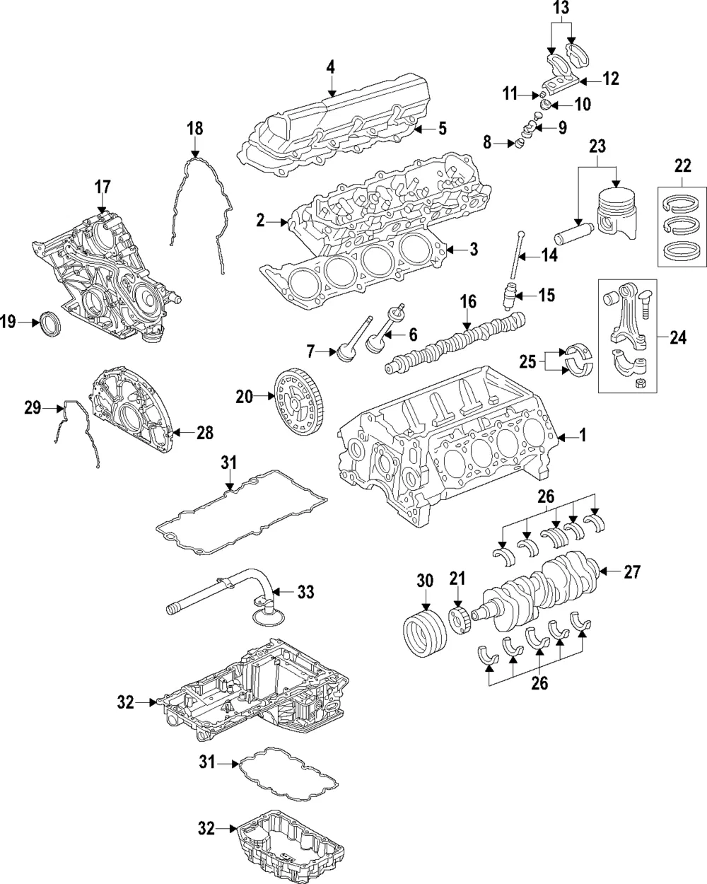 Engine Piston - Ford (BC3Z-6108-D) - view 7