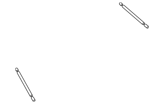Lift Cylinder - Passenger Side (RH) - Mazda (BDMT-62-620)