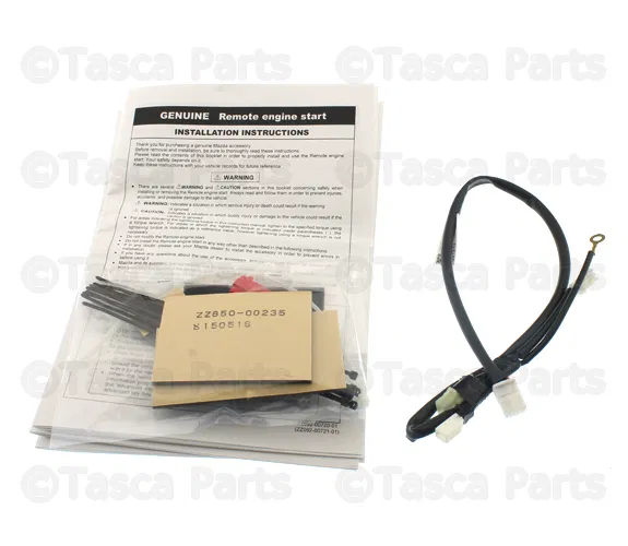 Remote Engine Start, Installation Kit - Mazda (BHP1-V7-630)