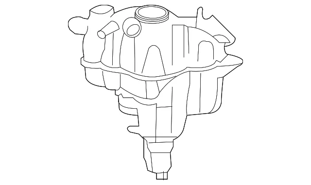 Engine Coolant Reservoir - Ford (BL8Z-8A080-A) - view 12