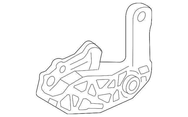 Engine Mount Bracket - Mazda (BP4S-39-010E) - view 2