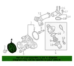 Engine Water Pump Pulley - Ford (BR3Z-8509-HA) - view 7