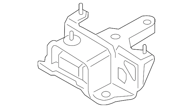 Automatic Transmission Mount - Ford (C1BZ-6068-E) - view 5