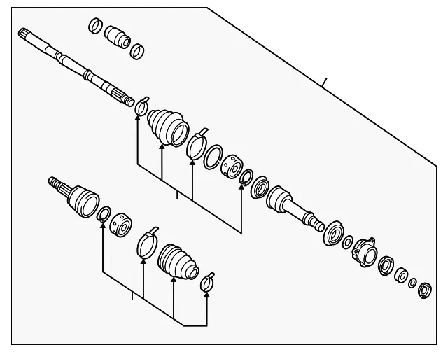 Value Advantage™ CV AXLE - Nissan (C9100-9PM0JNW)
