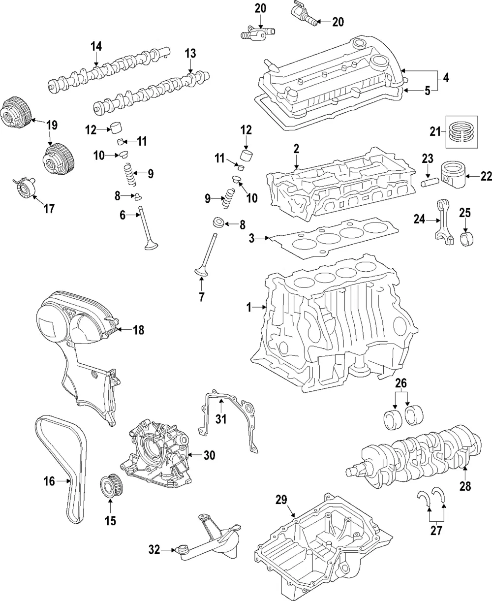 Engine Piston Ring - Ford (CJ5Z-6148-B) - view 7