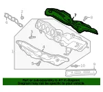 Exhaust Manifold Heat Shield - Mazda (CW01-13-390A) - view 4