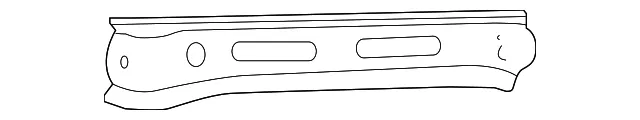 Exhaust Manifold Heat Shield Bracket - Mazda (CW01-40-081)