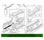 Insulator Engine Room - Mazda (Df7868611C) - view 4