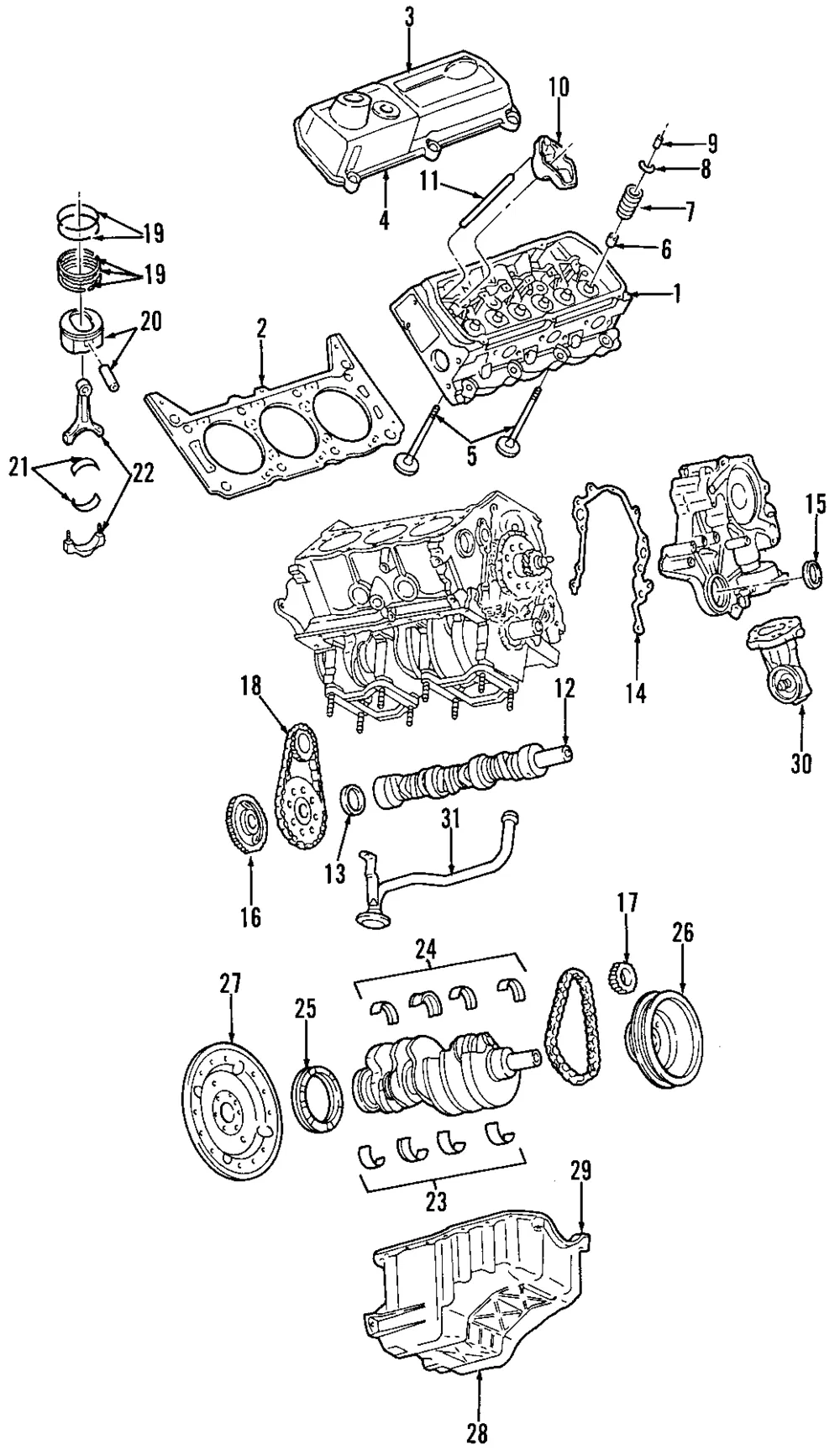 Engine Camshaft - Ford (E9SZ6250B) - view 6