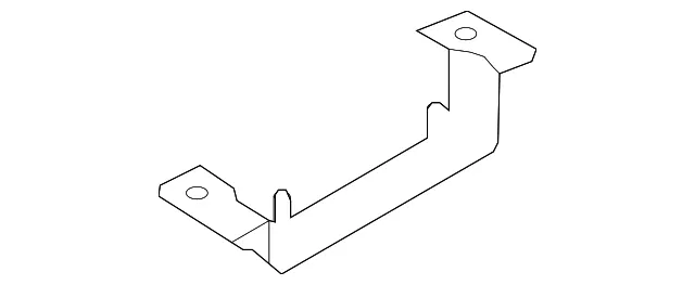 Vapor Canister Bracket - Passenger Side (RH) - Mazda (EG21-42-660A)