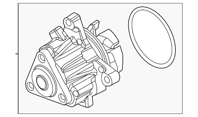 Engine Water Pump - Ford (EJ7Z-8501-H) - view 6