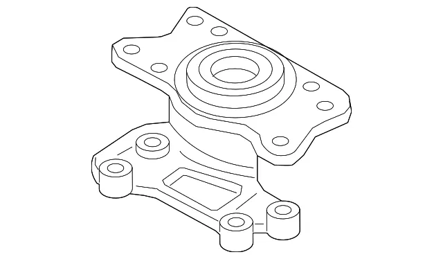 Automatic Transmission Mount Bracket - Ford (F2GZ-6068-E) - view 6