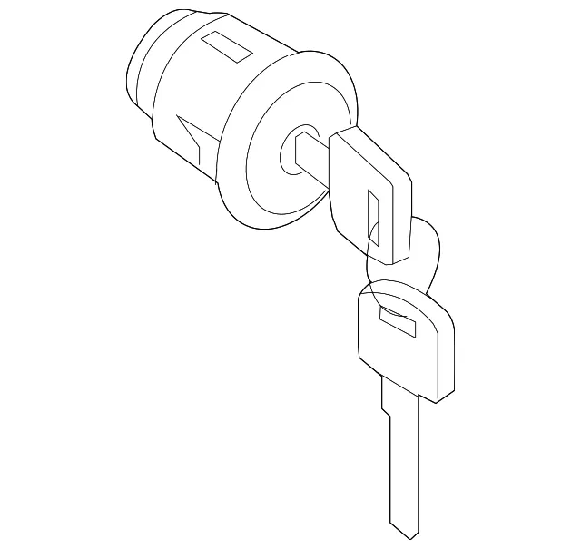 Lock Cylinder - Nissan (F8632-4P00A)