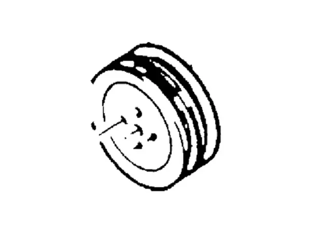 Engine Water Pump Pulley - Ford (F87Z-8509-AB) - view 3