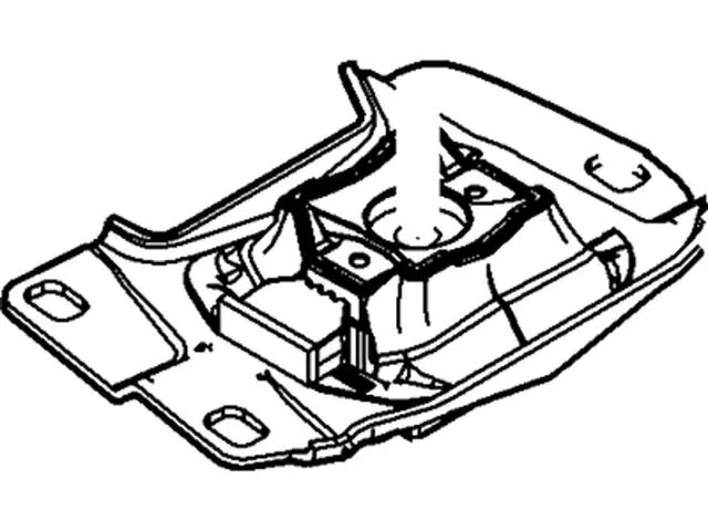 Automatic Transmission Mount Bracket - Ford (FB5Z-6038-E) - view 4