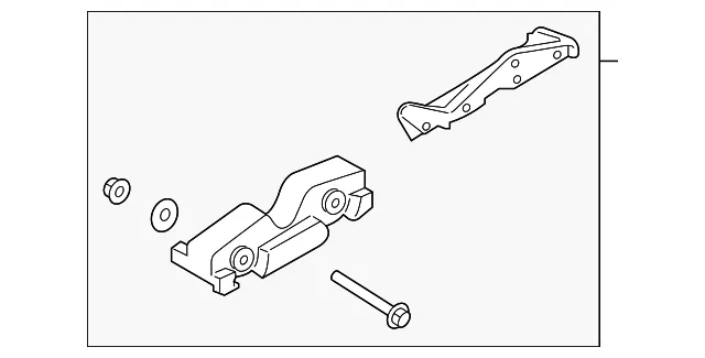 Engine Mount Support Bracket - Ford (FR3Z-6068-B) - view 5