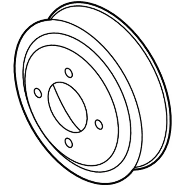 Engine Water Pump Pulley - Ford (FT4Z-8509-B) - view 6