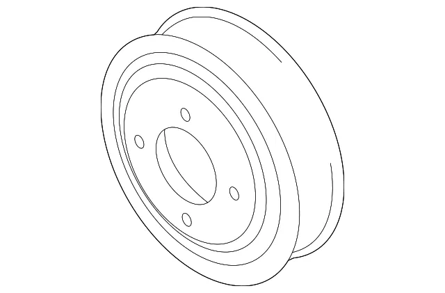 Engine Water Pump Pulley - Ford (FT4Z-8509-B) - view 8