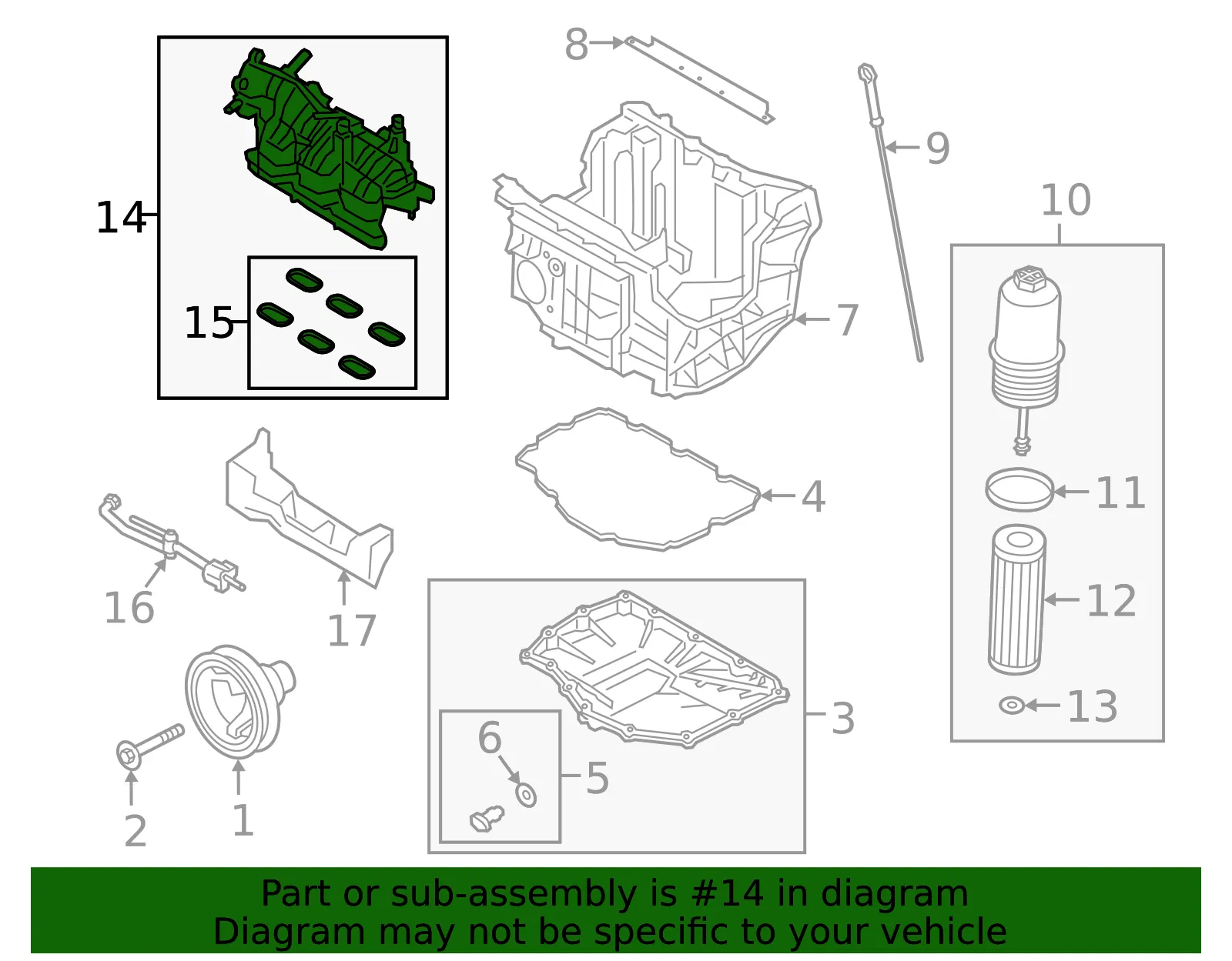 Intake Manifold - Ford (FT4Z-9424-E) - view 13