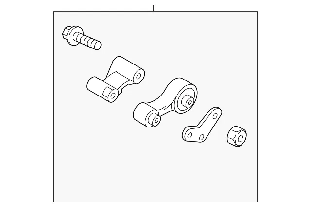Engine Support Rod - Mazda (GP9A-39-040A) - view 2
