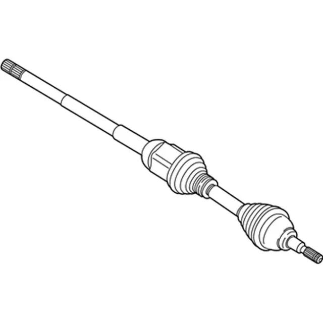 Axle Assembly - Passenger Side (RH) - Ford (HG9Z-3B436-B)