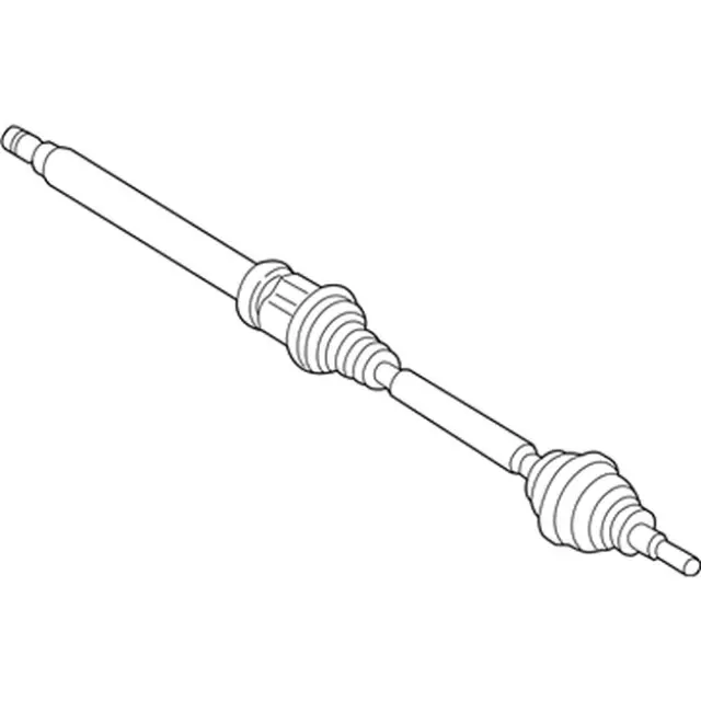 Axle Assembly - Passenger Side (RH) - Ford (HG9Z-3B436-G)