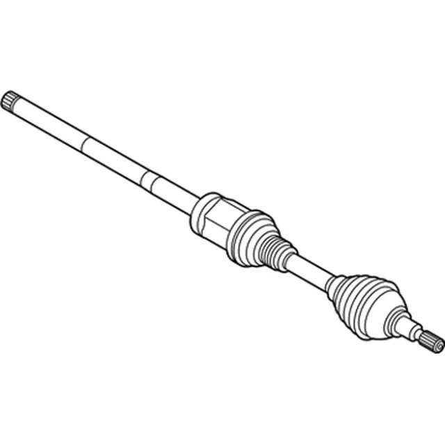 Axle Assembly - Passenger Side (RH) - Ford (HG9Z-3B436-H)