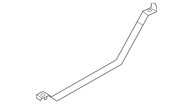 Fuel Tank Strap - Passenger Side (RH) - Mazda (KB8P-42-710)
