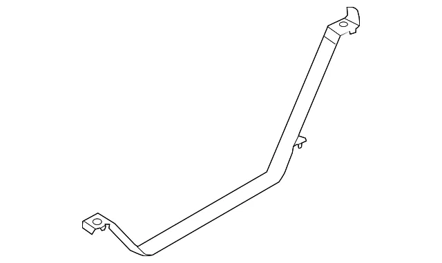 Fuel Tank Strap - Driver's Side (LH) - Mazda (KB8P-42-720)