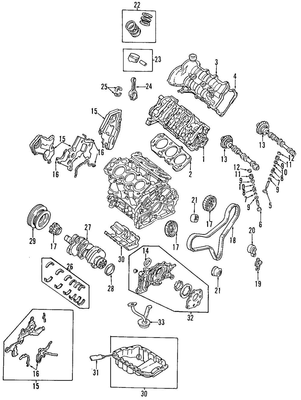 Camshaft R Intake - MAZDA (KJ0112420E)