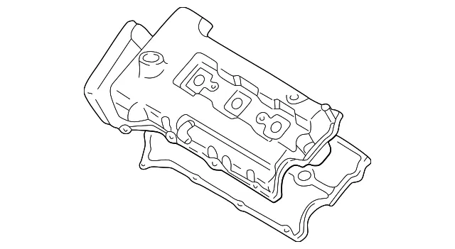 Valve Cover - Driver's Side (LH) - Mazda (KLG4-10-2B0B)