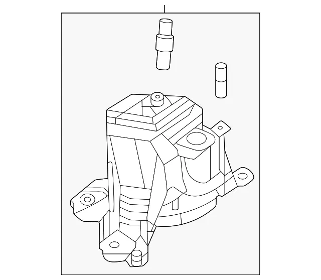 Engine Mount - Mazda (KR9P-39-050A)