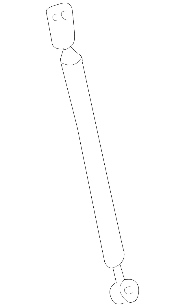 Support Cylinder - Passenger Side (RH) - Mazda (LC62-62-620F)